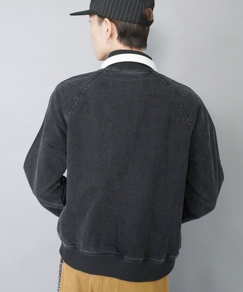 SPINNS（スピンズ）の「ヴィンテージライクリブショートブルゾン/ダブルジップ/リアルツリーカモ/ユニセックス（ブルゾン・メンズ・ウッドランド/リアルツリーカモ/ブラウン/ブラック・ONESIZE）」の11枚目の写真