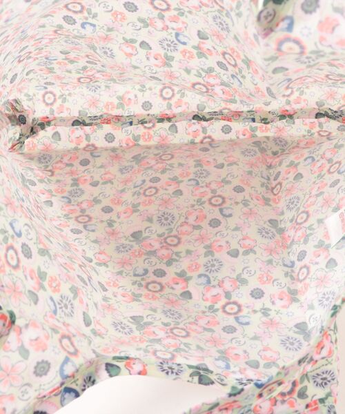 Cath Kidston（キャスキッドソン）の「ミニ フォルダウェイ ショッパー Pearly Queen Ditsy（エコバッグ/サブバッグ・レディース・イエロー・FREE）」の6枚目の写真