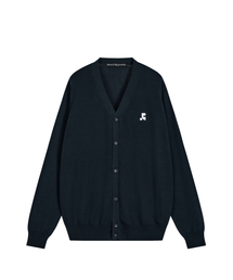 Rest&Recreation（レストアンドレクリエーション）の「LOOSE FIT KNIT CARDIGAN - NAVY（カーディガン/ボレロ）」