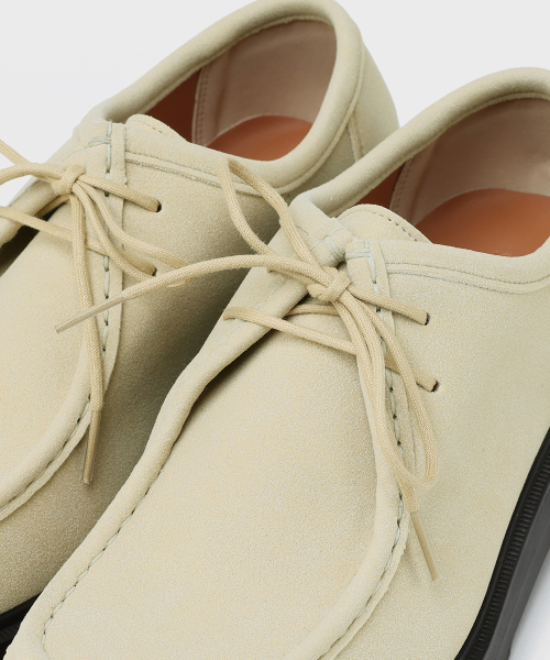 FIRENZE ATELIER（フィレンツェアトリエ）の「[SECOND.A] スエード5CMモックシューズ2NDF3300BS[ベージュ]（モカシン/デッキシューズ・メンズ・ベージュ・24cm/25cm/26cm/27cm/28cm）」の12枚目の写真