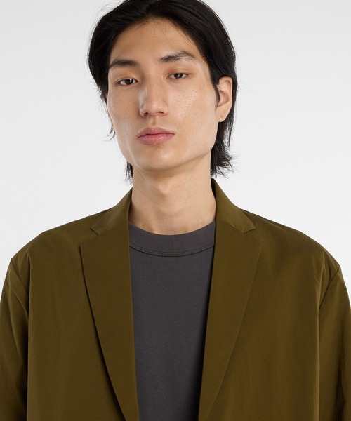 NEW BALANCE(ニューバランス)の「NB GREY シングルジャケット(テーラードジャケット・メンズ・カーキブラウン/ブラック・MEDIUM/LARGE/X-LARGE/XX-LARGE/SMALL)」の13枚目の写真