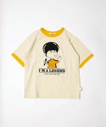 MAKE YOUR DAY（メイクユアデイ）の「カンフーレジェンド半袖リンガーTシャツ■パパサイズ（Tシャツ/カットソー）」