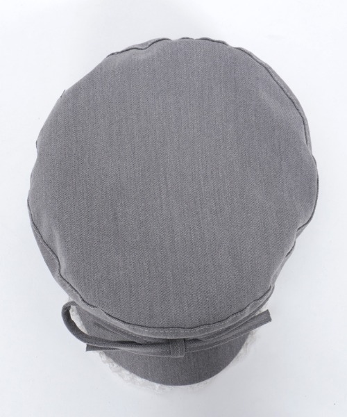 axes femme POETIQUE（アクシーズファムポエティック）の「レースフリルキャスケット（ハット・レディース・ブラック/グレー・FREE）」の11枚目の写真