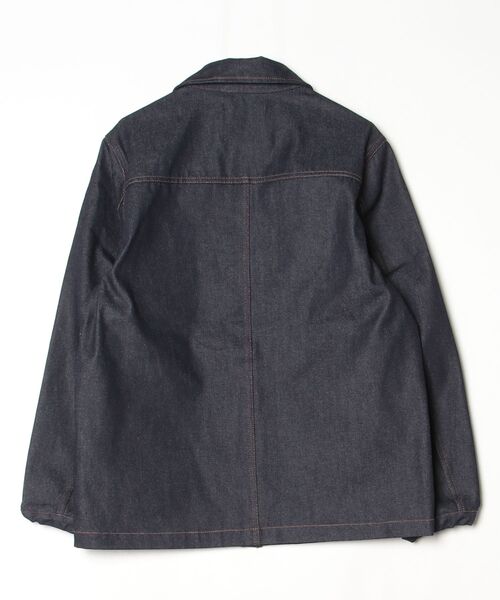 TMT(ティーエムティー)の「DENIM COACH JACKET/INDIGO(デニムジャケット・メンズ・インディゴブルー・MEDIUM/LARGE/X-LARGE)」の8枚目の写真