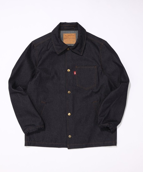 TMT(ティーエムティー)の「DENIM COACH JACKET/INDIGO(デニムジャケット・メンズ・インディゴブルー・MEDIUM/LARGE/X-LARGE)」の1枚目の写真