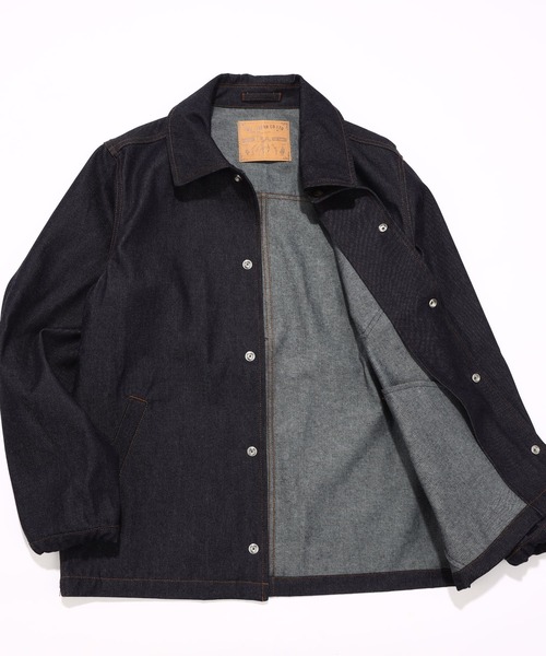 TMT(ティーエムティー)の「DENIM COACH JACKET/INDIGO(デニムジャケット・メンズ・インディゴブルー・MEDIUM/LARGE/X-LARGE)」の4枚目の写真