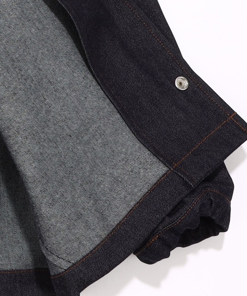 TMT(ティーエムティー)の「DENIM COACH JACKET/INDIGO(デニムジャケット・メンズ・インディゴブルー・MEDIUM/LARGE/X-LARGE)」の5枚目の写真