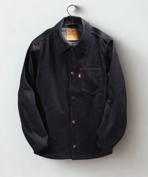 TMT(ティーエムティー)の「DENIM COACH JACKET/INDIGO(デニムジャケット・メンズ・インディゴブルー・MEDIUM/LARGE/X-LARGE)」の6枚目の写真