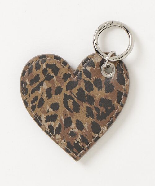 X-girl(エックスガール)の「FAUX LEATHER HEART KEYRING(キーホルダー・レディース・ブラック/ベージュ・ONE SIZE)」の11枚目の写真
