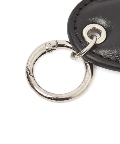 X-girl(エックスガール)の「FAUX LEATHER HEART KEYRING(キーホルダー・レディース・ブラック/ベージュ・ONE SIZE)」の10枚目の写真
