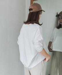 URBAN RESEARCH DOORS | コットンバックタック7分袖プルオーバー(Tシャツ/カットソー)