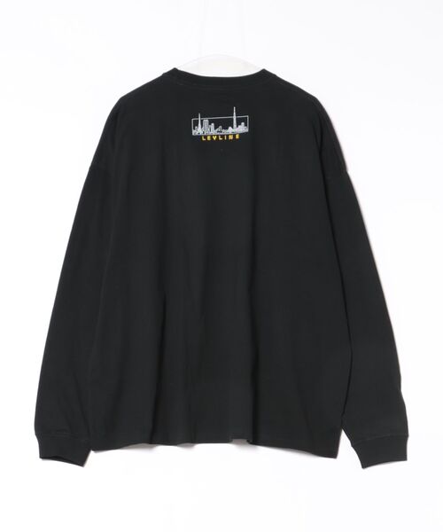 Leyline（レイライン）の「【Leyline】stroll-smith-tokyo-ロンT（Tシャツ/カットソー・メンズ・ホワイト/ブラック・M/L）」の8枚目の写真