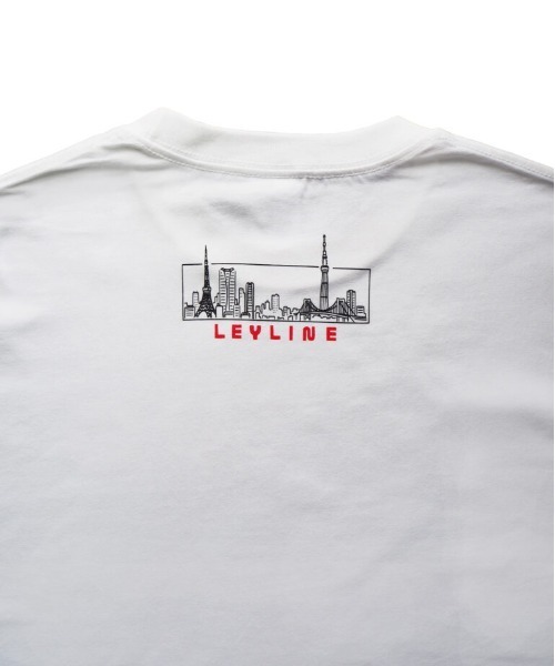 Leyline（レイライン）の「【Leyline】stroll-smith-tokyo-ロンT（Tシャツ/カットソー・メンズ・ホワイト/ブラック・M/L）」の4枚目の写真
