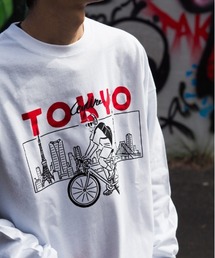 Leyline（レイライン）の「【Leyline】stroll-smith-tokyo-ロンT（Tシャツ/カットソー）」