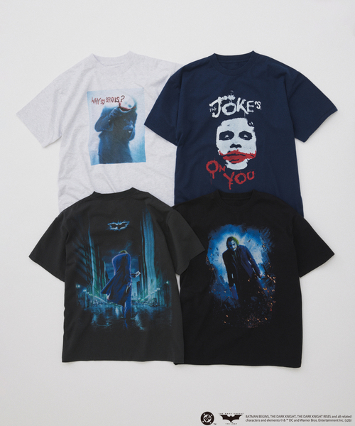 JOURNAL STANDARD（ジャーナルスタンダード）の「THE DARK KNIGHT / ダークナイト プリント 半袖 Tシャツ（Tシャツ/カットソー・メンズ・チャコールグレー/ネイビー/ブラック/ブラック系その他・LARGE/MEDIUM）」の7枚目の写真