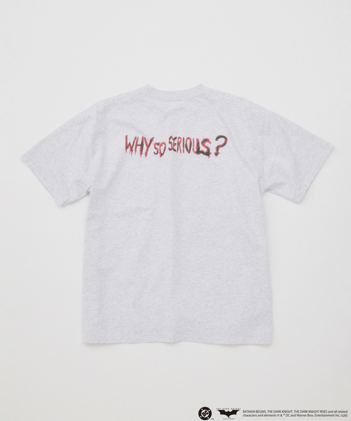 JOURNAL STANDARD（ジャーナルスタンダード）の「THE DARK KNIGHT / ダークナイト プリント 半袖 Tシャツ（Tシャツ/カットソー・メンズ・チャコールグレー/ネイビー/ブラック/ブラック系その他・LARGE/MEDIUM）」の5枚目の写真