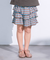 MARKEY'S | 先染めボーダーフリルキュロットパンツ(その他パンツ)