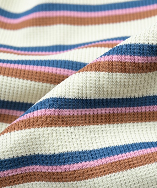 MARKEY'S(マーキーズ)の「先染めボーダーフリルキュロットパンツ(その他パンツ・キッズ・オフホワイト/オレンジ/ライトブルー・110/100/95/90/80/120/130)」の17枚目の写真