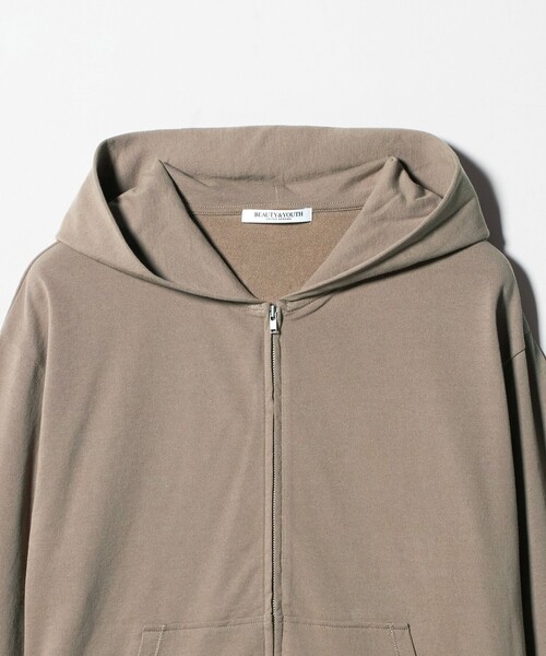 BEAUTY&YOUTH UNITED ARROWS(ビューティーアンドユースユナイテッドアローズ)の「コットン UVカット ジップパーカー(パーカー・レディース・ダークグレー/モカ/オフホワイト・FREE)」の18枚目の写真