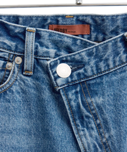NEEDBY heritage(ニードバイヘリテージ)の「【NEEDBY for ADAM ET ROPE】別注 GINNY(デニムパンツ・レディース・ブルー/オフホワイト・25/24/23/26)」の20枚目の写真