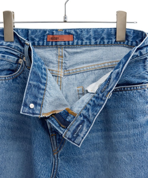 NEEDBY heritage(ニードバイヘリテージ)の「【NEEDBY for ADAM ET ROPE】別注 GINNY(デニムパンツ・レディース・ブルー/オフホワイト・25/24/23/26)」の22枚目の写真
