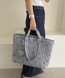 SLOBE IENA | Margaux Dereume × SLOBE キルティングトートバッグ(トートバッグ)