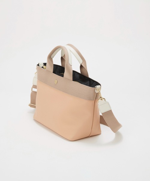Breath TOPKAPI(ブレストプカピ)の「【Breath TOPKAPI】【26SS新色】RIPPLE リプル トート バッグ M(ショルダー付き)(トートバッグ・レディース・エメラルド/ピンク系その他・FREE)」の9枚目の写真