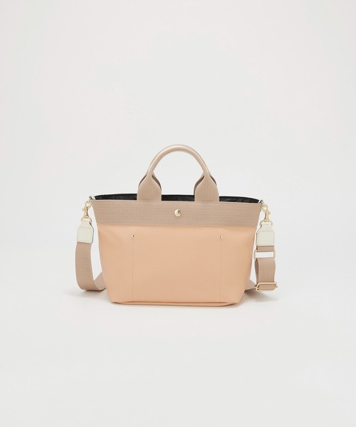 Breath TOPKAPI(ブレストプカピ)の「【Breath TOPKAPI】【26SS新色】RIPPLE リプル トート バッグ M(ショルダー付き)(トートバッグ・レディース・エメラルド/ピンク系その他・FREE)」の10枚目の写真