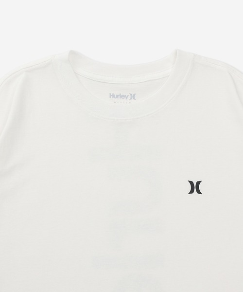 Hurley （ハーレー）の「【Hurley:ハーレー】ヘビーウェイトコットンTシャツ　オーバーサイズシルエット　バックプリント　VRTCL TRBL LOGO OVRSZD SS TEE（Tシャツ/カットソー・メンズ・ブルーグレー/ホワイト/ブラック/ヘザーグレー・LARGE/X-LARGE/SMALL/MEDIUM）」の6枚目の写真