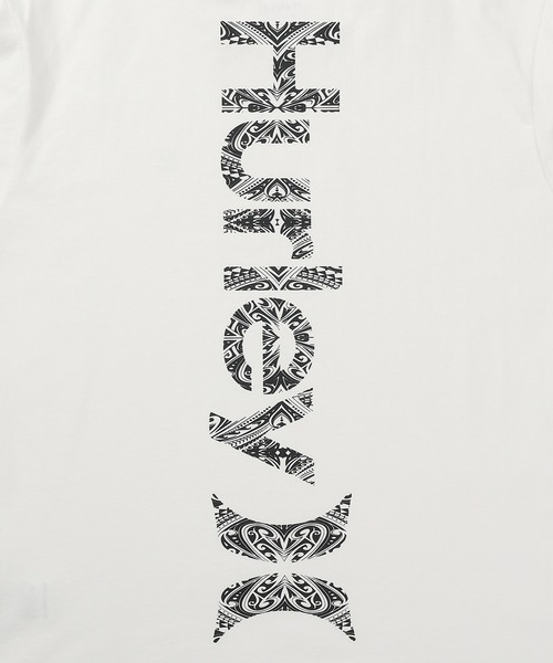 Hurley （ハーレー）の「【Hurley:ハーレー】ヘビーウェイトコットンTシャツ　オーバーサイズシルエット　バックプリント　VRTCL TRBL LOGO OVRSZD SS TEE（Tシャツ/カットソー・メンズ・ブルーグレー/ホワイト/ブラック/ヘザーグレー・LARGE/X-LARGE/SMALL/MEDIUM）」の7枚目の写真