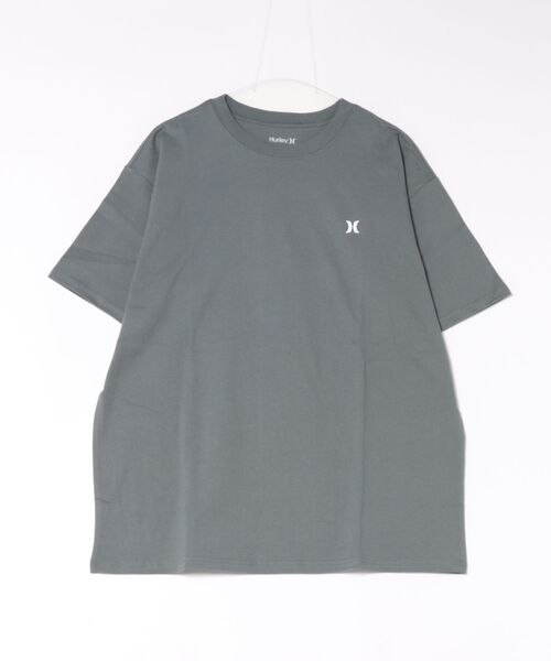 Hurley （ハーレー）の「【Hurley:ハーレー】ヘビーウェイトコットンTシャツ　オーバーサイズシルエット　バックプリント　VRTCL TRBL LOGO OVRSZD SS TEE（Tシャツ/カットソー・メンズ・ブルーグレー/ホワイト/ブラック/ヘザーグレー・LARGE/X-LARGE/SMALL/MEDIUM）」の21枚目の写真