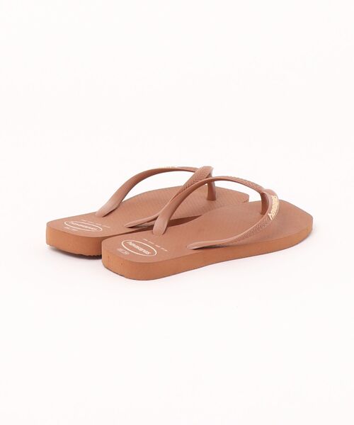 havaianas(ハワイアナス)の「SLIM SQUARE LOGO POP UP(サンダル・レディース・ブラウン系/ブルー/ピンク/ブルー系その他3・22cm/23cm/24.5cm/25.5cm)」の9枚目の写真