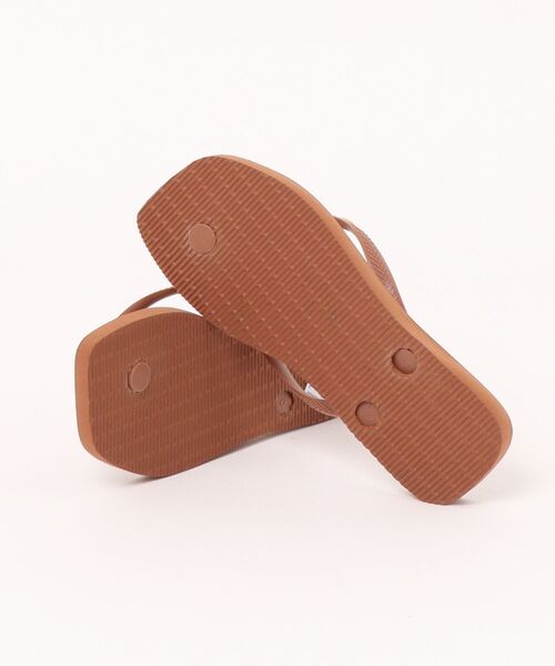 havaianas(ハワイアナス)の「SLIM SQUARE LOGO POP UP(サンダル・レディース・ブラウン系/ブルー/ピンク/ブルー系その他3・22cm/23cm/24.5cm/25.5cm)」の10枚目の写真