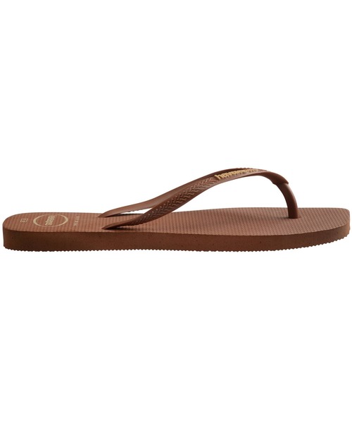 havaianas(ハワイアナス)の「SLIM SQUARE LOGO POP UP(サンダル・レディース・ブラウン系/ブルー/ピンク/ブルー系その他3・22cm/23cm/24.5cm/25.5cm)」の6枚目の写真
