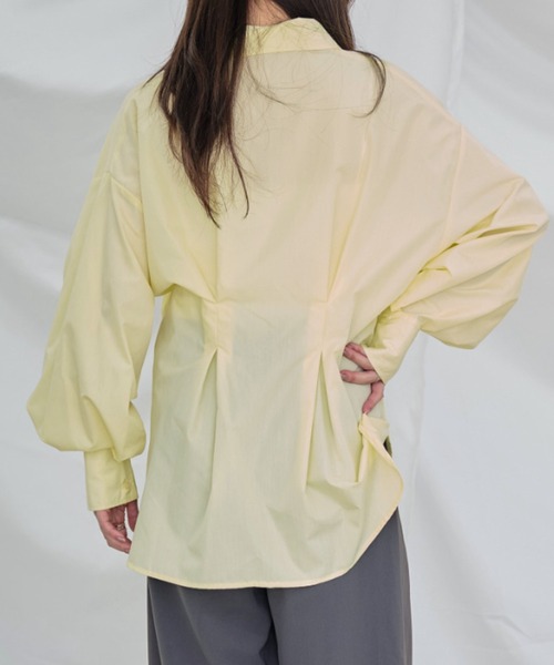 Dita Muaj.(ディータムアージュ)の「ルーズフィットタックシャツ(シャツ/ブラウス・レディース・ブルー・FREE)」の21枚目の写真