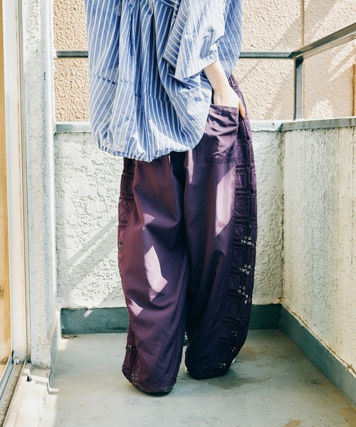 MODE NORM CORE] ナイロンオックスサイドレースパンツ（その他パンツ