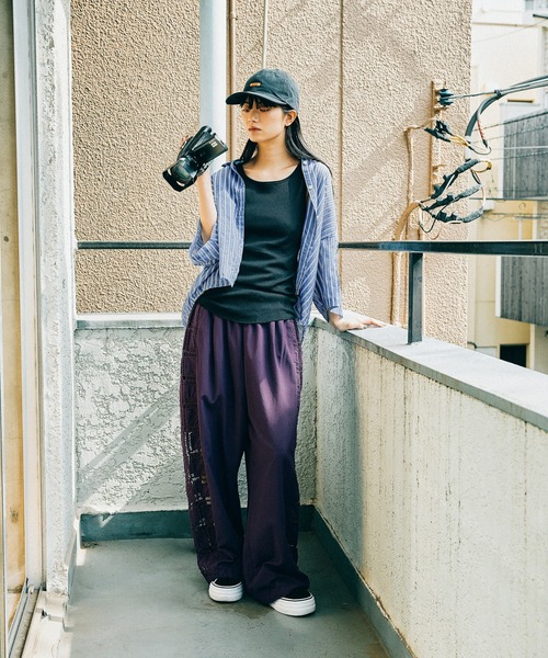 MODE NORM CORE] ナイロンオックスサイドレースパンツ（その他パンツ