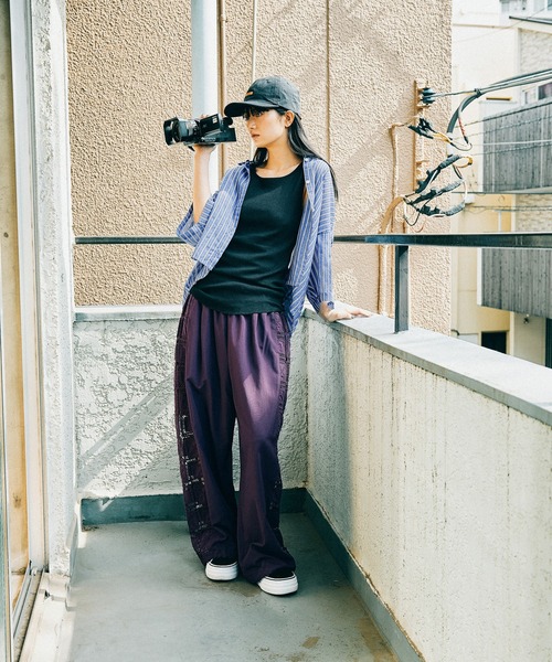 MODE NORM CORE] ナイロンオックスサイドレースパンツ（その他パンツ
