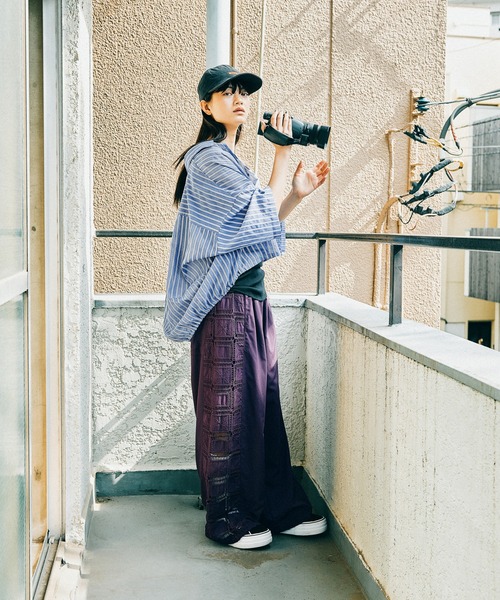 MODE NORM CORE] ナイロンオックスサイドレースパンツ（その他パンツ