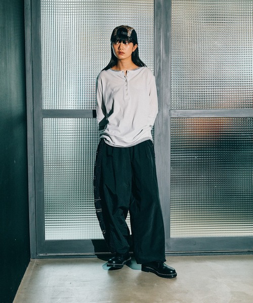 MODE NORM CORE] ナイロンオックスサイドレースパンツ（その他パンツ