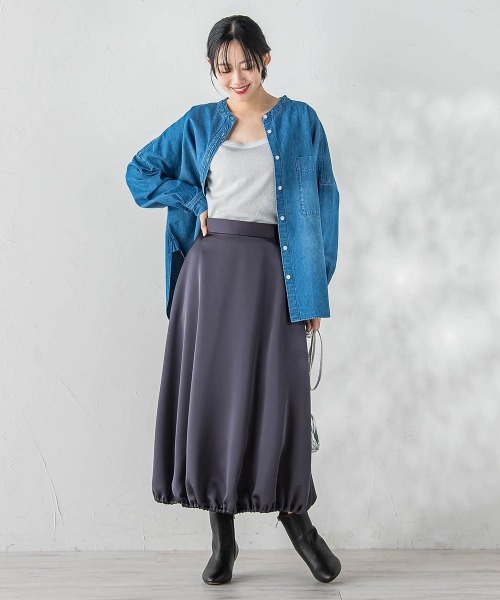 Droite lautreamont（ドロワットロートレアモン）の「リブスクエアタンクトップ（タンクトップ・レディース・オフホワイト/ブラック系その他/ブラック/アイボリー・M）」の8枚目の写真