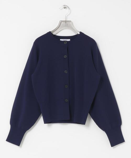 URBAN RESEARCH（アーバンリサーチ）の「コクーンスリーブカーディガン（カーディガン/ボレロ・レディース・ネイビー/オフホワイト・FREE）」の12枚目の写真