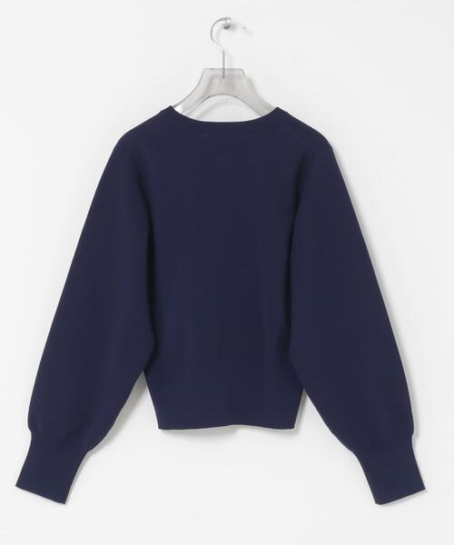 URBAN RESEARCH（アーバンリサーチ）の「コクーンスリーブカーディガン（カーディガン/ボレロ・レディース・ネイビー/オフホワイト・FREE）」の15枚目の写真