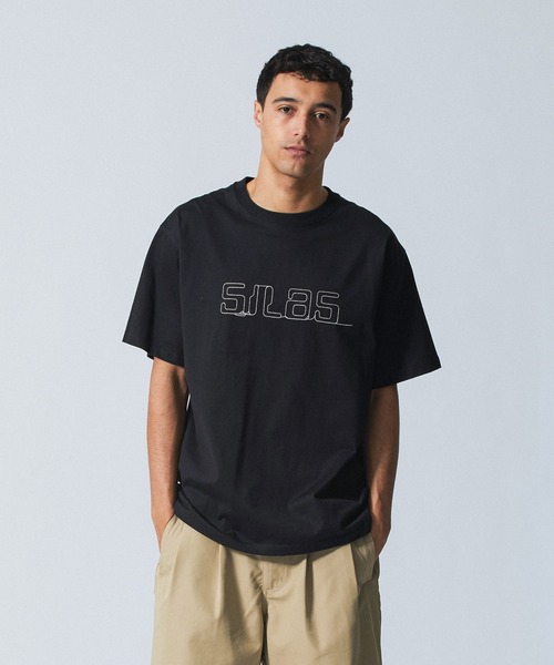 SILAS(サイラス)の「VINTAGE S/S TEE(Tシャツ/カットソー・メンズ・ブラック/ホワイト/バーガンディー/ネイビー・M/L/XL)」の1枚目の写真