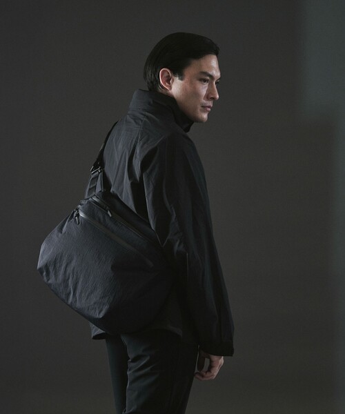 NOLLEY’S（ノーリーズ）の「【WEXLEY/ウェクスレイ】DG600 DOUGLAS CRINKLE NYLON BLACK（ショルダーバッグ・メンズ・ブラック・FREE）」の8枚目の写真