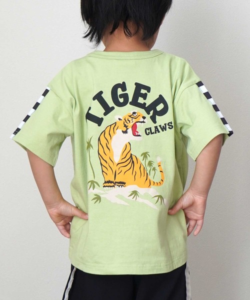 SKAPE(エスケープ)の「トラスカTシャツ(Tシャツ/カットソー・キッズ・ブラック/グリーン・110cm/120cm/130cm/80cm/90cm/100cm)」の2枚目の写真