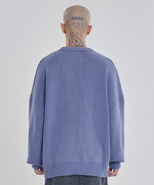 AJOBYAJO（アジョバイアジョ）の「[PBA] DBOF Wool Knit Sweater [LILAC]（ニット/セーター・レディース・その他・X-LARGE/LARGE/MEDIUM/SMALL）」の2枚目の写真