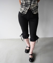 SANSeLF | 【SANSeLF】ドローストリングフリルクロップドパンツ saw26s050(その他パンツ)