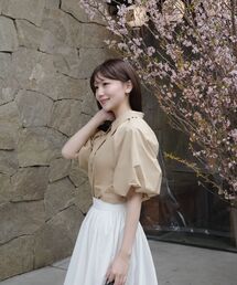 cle blatt（クレブラット）の「バルーンスリーブシャツブラウス（シャツ/ブラウス）」