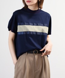 セール】Anna Nicola 発泡ロゴプリント半袖Tシャツ（Tシャツ